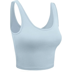 Newest Women Sports Bra Crop Top Soft Stretch Fabric Breathable & Lightweight Perfect for Yoga Gym Workout & Daily Wear - Product Image 3