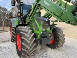 Tractor agrícola Fendt 208 V Vario usado con motor de 150HP/100HP/75HP, rodamiento de engranajes, tractores de ruedas agrícolas en Stock - Product Image 5