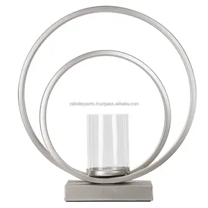 Porte-bougie d'exportation haut de gamme pour les acheteurs en gros, porte-bougie en métal à cadre ouvert moderne par Zahid Exports, grand grossiste - Product Image 1