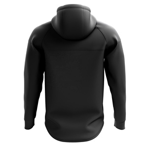 Produits 2022 nouveautés hommes automne hiver à capuche rue à manches longues lâche couleur unie à capuche décontracté hauts blanc hommes capuche - Product Image 2