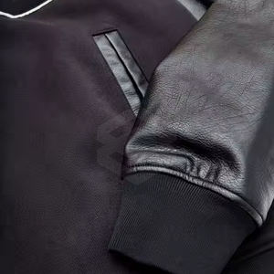 Chaqueta con letras de invierno ligera hecha a medida para hombres con cuello levantado nuevo estilo - Product Image 3