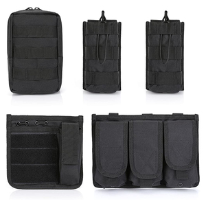 Gilet de chasse de style tactique avec fermeture à glissière et poches utilitaires Gilet de chasse pour hommes avec tissu durable - Product Image 5