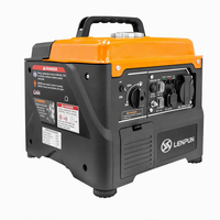 1,2kW 230V 4-Takt Digitaler Inverter-Generator Leiser Tragbarer Mini-Benzin-Notstromaggregat für Zuhause, Outdoor-Camping und Wohnmobile
