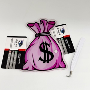 Iridescent New Acrylic <b>Magnetic</b> Lash <b>Tile</b> Bag Shape Eyelash Extension Pallet Lash Private Logo Lucky Lash Tools Modern Lash <b>Tile</b> - Product Image 3