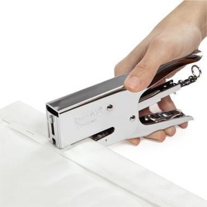 เครื่องเย็บกระดาษ RAPESCO แบบยึดติด/ปลดออกได้ 50 แผ่น (80 กรัม/ตร.ม.) รุ่น Porpoise Series สีโครเมียมเมทัลลิก-24/6 24/8 26/6 26/8 - Product Image 3