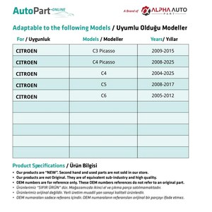 Hood <b>Clips</b> for Peugeot, Citroen - 100 Pieces - Product Image 2