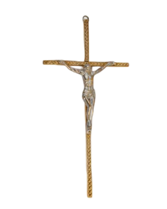 Crucifijo de Latón con Jesús en Posición Ascendente, Monstrancia Religiosa, para Exhibición en el Altar de la Iglesia, Ecológico, para Aniversario, Decoración de Pared - Product Image 5