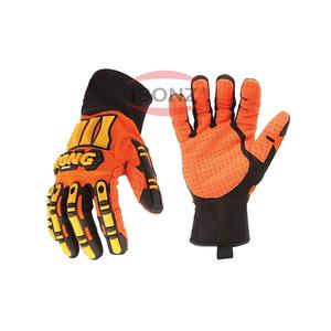 Guantes de Goma de Alta Resistencia a Impactos para la Industria del Petróleo y el Gas, con Protección Anti-Impactos TPR en la Parte Posterior, para Aplicaciones de Soldadura en Campos Petrolíferos - Product Image 1