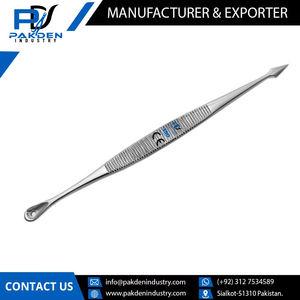 Extracteur de comédons Saalfeld en acier inoxydable de haute qualité 100%/extracteur de comédons Saalfeld avec logo personnalisé - Product Image 5