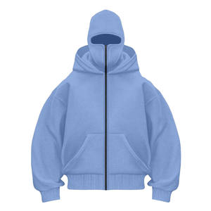 Sudadera con Capucha y Cremallera Estilo Ninja, de Moda, en Oferta, Estilo Urbano, para Invierno, Venta al por Mayor - Product Image 1