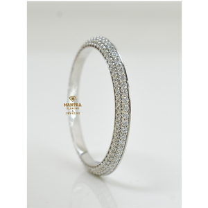 Đồng hồ thép không gỉ mạ vàng 41mm đính đá Moissanite VVS cao cấp, mặt số và viền đính đá lấp lánh - Product Image 1