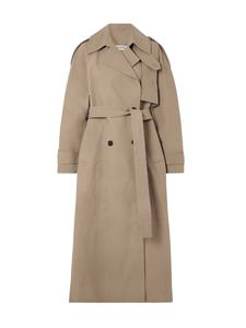 New Arrival Tie Waist Lapel Collar Oversized Long Trench Coat with full customization option. - Product Image 2