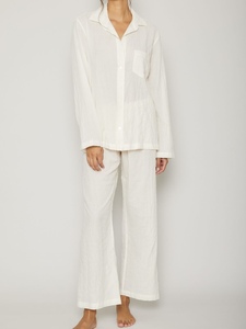 Custom Organic Women Sleepwear Soft Breathable <b>Bamboo</b> Pajamas Set Eco Friendly Nightwear Manufacturer Vietnam - Product Image 3