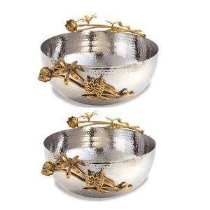 ที่ใส่ไอศกรีมสำเร็จรูปทำจากเหล็กสแตนเลสคลาสสิกสุดหรูชั้นวางสลัดโลหะและภาชนะใส่ลูกกวาดผลไม้สำหรับไอศกรีม - Product Image 4