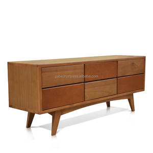 ตู้ลิ้นชักไม้แอชอินโดนีเซียสไตล์โมเดิร์นมินิมอล 6 ลิ้นชัก สำหรับห้องนอนหรือห้องนั่งเล่น - Product Image 1