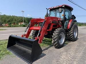 Tractor agrícola Mahindra 6065 120hp con motor personalizado 100hp 50HP 45HP 4WD condición usada para agricultura - Product Image 2