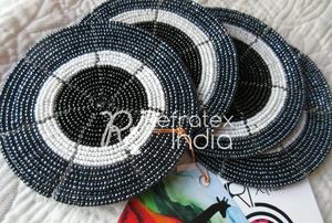 Exporter of <b>Beaded</b> <b>Coaster</b> in Low Price by Refratex India Made in India - Product Image 2