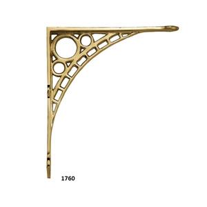 Venta caliente soportes decorativos dorados para estanterías de alta resistencia Vintage Hardware para el hogar cocina baño Decoración - Product Image 2