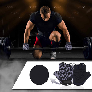 UNIQUE GYM WEAR - Guantes de Gimnasio de Cuero con Medio Dedo, Diseño Nuevo, Última Moda, Guantes para Levantamiento de Pesas a un Precio Razonable - Product Image 3