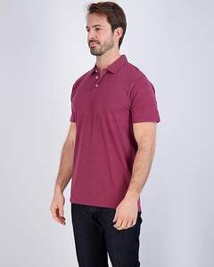 Polo de Manga Corta de Algodón Jersey de Alta Calidad para Hombre al por Mayor - Polo Transpirable de Alto Rendimiento (Disponible en Tallas Grandes y Altas) - Product Image 3