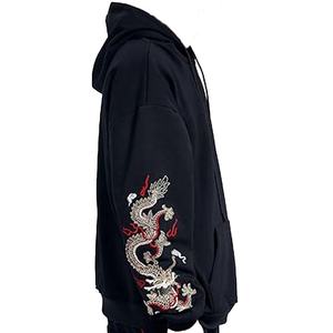 Nouvelle Arrivée Direct Usine – Sweat à Capuche Homme Oversize Brodé Uni Respirant en Molleton de Coton Épais de Haute Qualité – Collection Automne – Vente Flash - Product Image 2