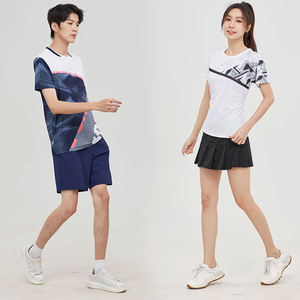 Tenues de sport personnalisées à prix avantageux, uniformes de tennis respirants de haute qualité, dernier modèle personnalisé, professionnel pour hommes et femmes - Product Image 1