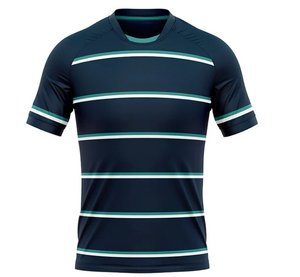 Camiseta de Fútbol Negra para Entrenamiento, Cuello Redondo, Manga Corta, Ropa Deportiva, Camiseta de Equipo - Product Image 4