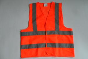 Chaleco de Seguridad de Alta Visibilidad para Construcción, Sin Cremallera, Chaleco Reflectante de Poliéster para Hombre con Logotipo - Product Image 5