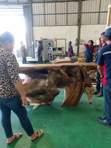 Panneaux en bois de teck sculpté - Product Image 5