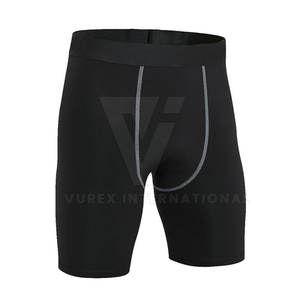 High Street Short de compression pour hommes de haute qualité avec taille élastique Nouveau design Motif solide Vente en ligne au meilleur prix - Product Image 2