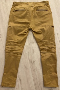 กางเกงยีนส์ผ้าฝ้ายสำหรับผู้ชาย,กางเกงยีนส์กางเกงคาร์โก้แบบมีกระเป๋า - Product Image 2