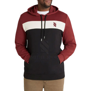 Sudaderas con Capucha para Hombre, Invierno, 100% Algodón, Logotipo Personalizado, Diseño Sólido con Bolsillos, Servicio OEM, Secado Rápido, Gran Venta - Product Image 1