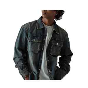 Camisas de Mezclilla de Lujo para la Nueva Temporada, Resistentes, para Exteriores, con Acabado Profesional OEM Personalizado, Material Transpirable de Alta Calidad - Product Image 5