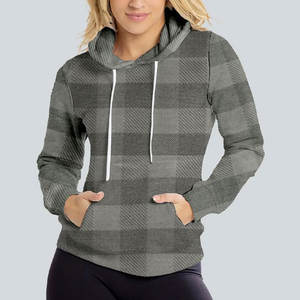 Vente flash : sweat-shirts à capuche pour femmes, manches longues, 100% coton, tissu en toile, séchage rapide, respirant, anti-froissement, meilleure qualité - Product Image 1