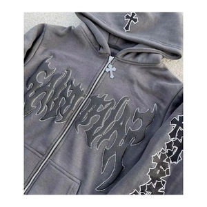 Conjunto Deportivo Personalizado 2025 para Hombre, Sudadera con Capucha y Cremallera, Cortavientos, Unisex, para Invierno - Product Image 4