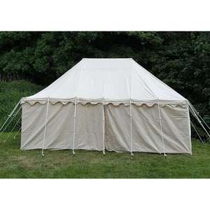 Large Medieval Stretch Tent Windproof Durable Sports or Church Tent with PVC Polyester Cover Canvas Side <b>Wall</b> for Big Events - Product Image 2