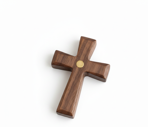 Rosario Religioso de Madera de Estilo Rústico Ecológico de Alta Calidad, Cruz Cristiana Grabada a Mano, para el Hogar, a los Precios Más Bajos - Product Image 6