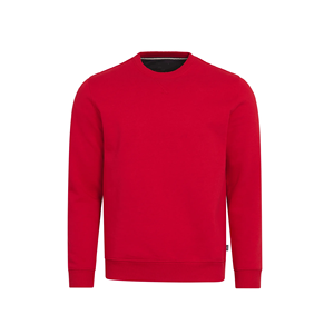 Sudaderas de Color Rojo para Hombre, Talla Grande, a la Moda, de Color Sólido, para la Temporada de Invierno, con Diseño de Logotipo Personalizado, Sudaderas Sólidas para Hombre - Product Image 1