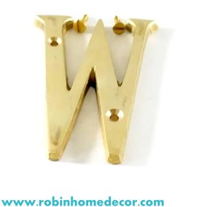 Letras del Alfabeto de Latón de la Mejor Calidad con Letras Decorativas para Decoración Tradicional del Hogar, Hoteles, Restaurantes y Exhibiciones de Eventos - Product Image 5