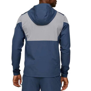 Survêtement de haute qualité 100% polyester pour homme, coupe-vent, léger, imperméable, vêtements de sport élégants - Product Image 3