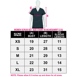 Blaze Fight Wear Premium Custom Medical Scrubs Stand Collar Manga corta Uniformes de hospital Conjuntos cómodos para todo el día - Product Image 6