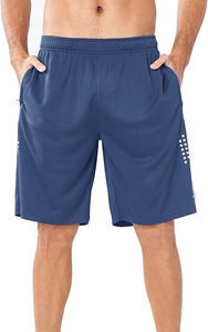 Pantalones cortos de entrenamiento deportivos de tenis y baloncesto de cintura media ecológicos para hombre, impermeables, para gimnasio - Product Image 5