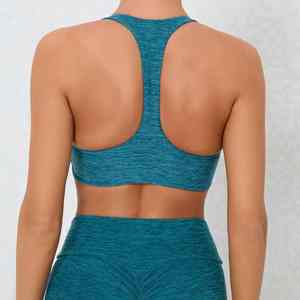 Women's Shockproof Gym Sports Bra for Running Training & Fitness Fast Dry Workout <b>Vest</b> Breathable Yoga Top that Absorbs <b>Sweat</b> - Product Image 2