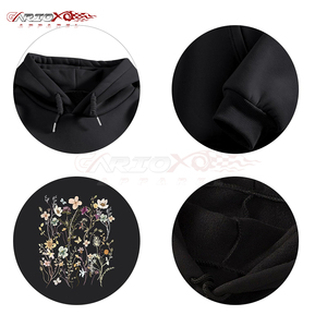 Sweat à capuche en tissu respirant pour femme avec impression colorée et performance adaptée aux jours actifs Sweat à capuche respirant pour femme - Product Image 6