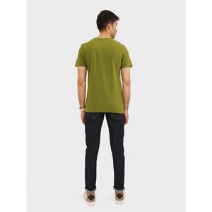 RAOWAD Graphic Slim Fit T-Shirt 100% Cotton/<b>Bamboo</b> Fiber 220-300 Grams Jersey Silk <b>Screen</b> Printing - Product Image 4