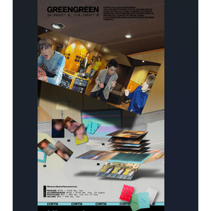 CORTIS - GREENGREEN อัลบั้ม EP ชุดที่ 2 เวอร์ชั่น Weverse อัลบั้ม K-POP - Product Image 4