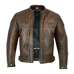 2025 chaqueta de cuero de carreras de motos profesional para hombres chaqueta de motocicleta de invierno a prueba de viento de alta calidad equipo personalizado a la venta - Product Image 5