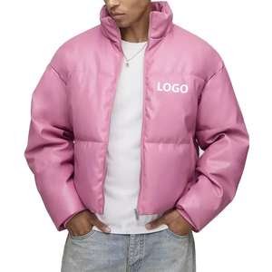 Blouson d'hiver pour homme avec manches amovibles Logo avant Respirant Design extérieur - Product Image 3