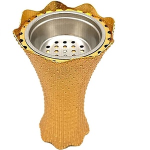 Quemador de incienso con diseño de hoja de flor de metal personalizado al por mayor con fragancia dorada para Decoración de mesa de jardín hogar Oficina - Product Image 6