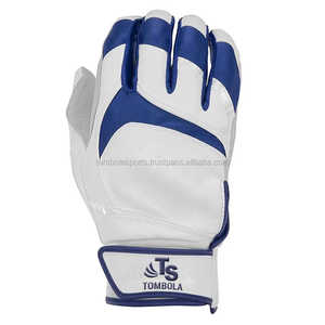 Guantes de bateo de cuero de alta calidad OEM 2024, guantes antideslizantes ligeros Unisex para jóvenes y adultos, equipo de béisbol de gran venta - Product Image 5